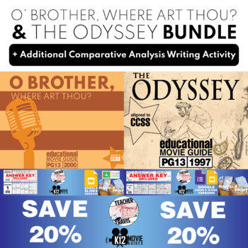 Preview of O Brother, Where Art Thou? & The Odyssey Bundle | 2 Movie Guides | SAVE 20%