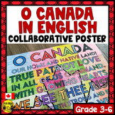 O Canada Collaborative Poster | English