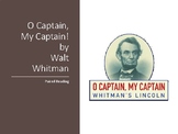 O Captain! My Captain! Paired Reading