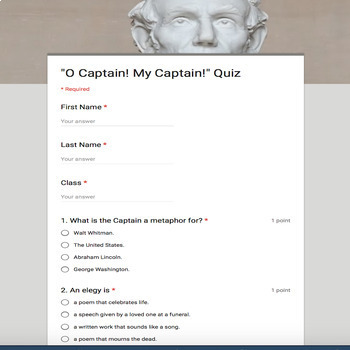 Analysis Of The Poem O Captain !