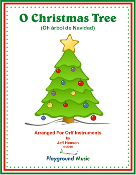 Preview of O Christmas Tree, for Orff Istruments and Percussion