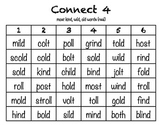 O-G Reading Drill: EVEN MORE Roll & Read CONNECT 4 Game Boards!!!