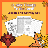 O, Give Thanks to the Lord! Children's Lesson & Activity S