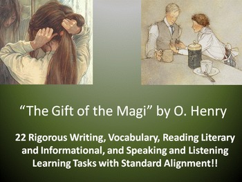 Preview of O. Henry’s “The Gift of the Magi” – 22 Common Core Learning Tasks!!