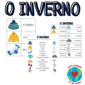 Preview of Portuguese Winter - O Inverno