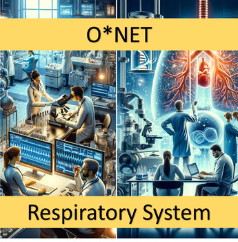 Preview of O*NET Career Exploration for the Respiratory System Google Forms™