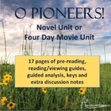 O Pioneers! by Willa Cather Complete Unit