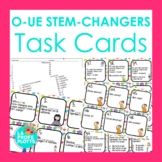 O-UE Stem Changing Verbs Task Cards | Spanish Review Activity