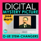 O to UE Stem-Changing Verbs Digital Mystery Picture | Span