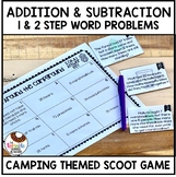2nd Grade Word Problems Addition and Subtraction Scoot Game
