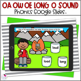 OA OW OE - Long O Vowel Teams Phonics Activities for Googl
