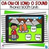 OA OW OE - Long O Vowel Teams Phonics BOOM Cards™
