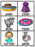 OA OW Pocket Chart Centers and Materials (Long O Vowel Pai