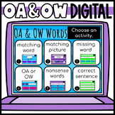 OA OW Words Google Classroom Interactive Slides l Digital 