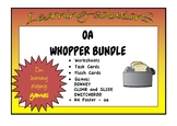 OA - Phonics - WHOPPER BUNDLE - Worksheets, Flash Cards, T