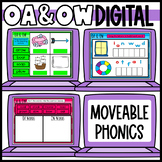 OA and OW Movable Phonics | Google Classroom Long O Digita