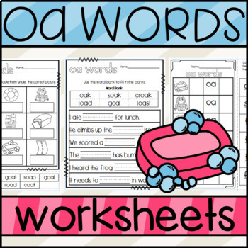 OA and OW Worksheets BUNDLE by Designed by Danielle | TpT