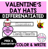 OCCUPATIONAL THERAPY DIFFERENTIATED VALENTINES DAY HATS ! SPED OT