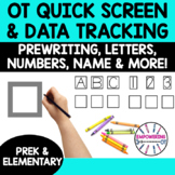 OCCUPATIONAL THERAPY Screening Data tracking assessment sp