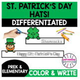 OCCUPATIONAL THERAPY ST. PATRICK'S DAY HATS ! DIFFERENTIAT
