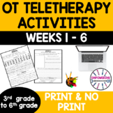 OCCUPATIONAL THERAPY Teletherapy UPPER ELEMENTARY OT Dista
