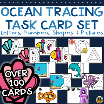 Number tracing ocean theme