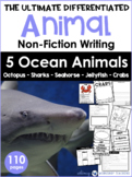 OCEAN ANIMALS Non Fiction Differeniated Research Posters W