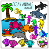 OCEAN ANIMALS mini set