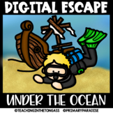 Ocean Escape Room Math & ELA Digital Activities