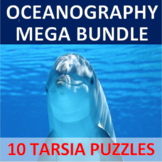 OCEANOGRAPHY BUNDLE | 10 Tarsia Puzzles