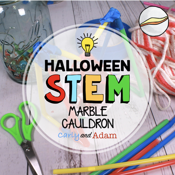 Preview of Marble Caldron Halloween STEM Activity
