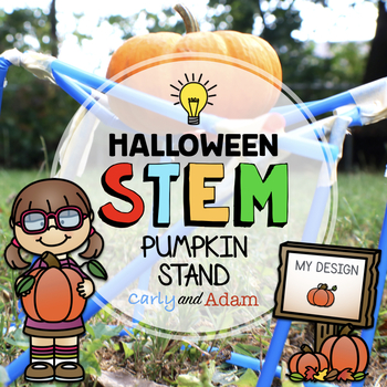 Preview of Pumpkin Stand October Halloween STEM Activity