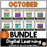 OCTOBER - Literacy & Math Fun {Google Slides™/Classroom™}