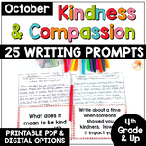OCTOBER Social-Emotional Learning Daily Writing Prompts: K