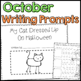 OCTOBER Journal Writing Prompts - Fall, Halloween, and more