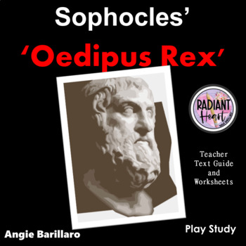 Preview of OEDIPUS REX Teacher Text Guide AND Worksheets Sophocles HIGH SCHOOL ELA