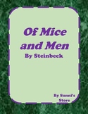 OF MICE AND MEN: Novel Study Materials