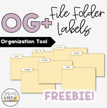 Preview of OG+ File Folder Labels