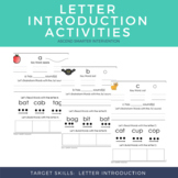 OG Letter Introduction Worksheets