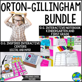 Preview of OG Mega Bundle Interactive Journal and Literacy Center. (Distance Learning)