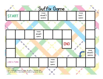 Preview of OG Suffix Rules Game
