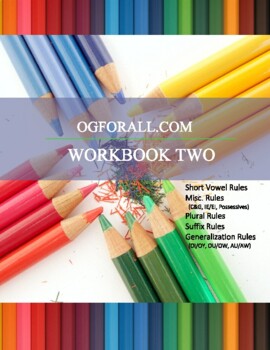 Preview of OGforAll Workbook Two (Orton Gillingham Based)