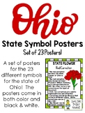 OHIO - State Symbols Posters
