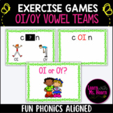 OI/OY Exercise Game | No Prep Whole Group Google Slides 