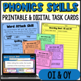 OI & OY : Phonics Activities for Older Students - Task Car