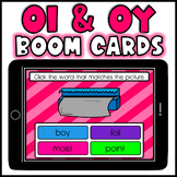 OI and OY Boom Cards Picture Match: Diphthongs