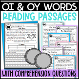 OI and OY Reading Passages Diphthongs with Comprehension Q