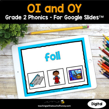Preview of OI and OY Phonics Activities | Vowel Diphthongs 2nd Grade Phonics Vowel Teams