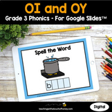 OI and OY Phonics Activities | Vowel Diphthongs 3rd Grade 