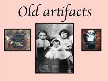 Preview of OLD ARTIFACTS FROM US AND SPAIN CLIP ART PHOTOGRAPHS